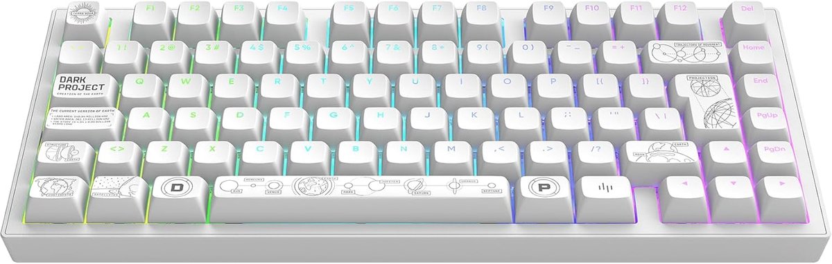 Mechanisch gaming toetsenbord - Draadloos - Hot-Swap - Taalwissel met ISO toetsen - SnelShoppen