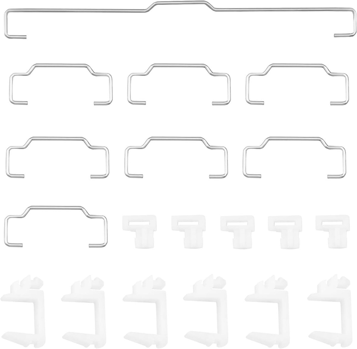 Stabilisatoren met verhoogde draad 1 x 6.25 en 7 x 2u PCB Inschroefstabilisatoren voor 96 104 108/MX Mechanische Toetsenbord Satelliet Axis Computer Toetsenbord Accessoires