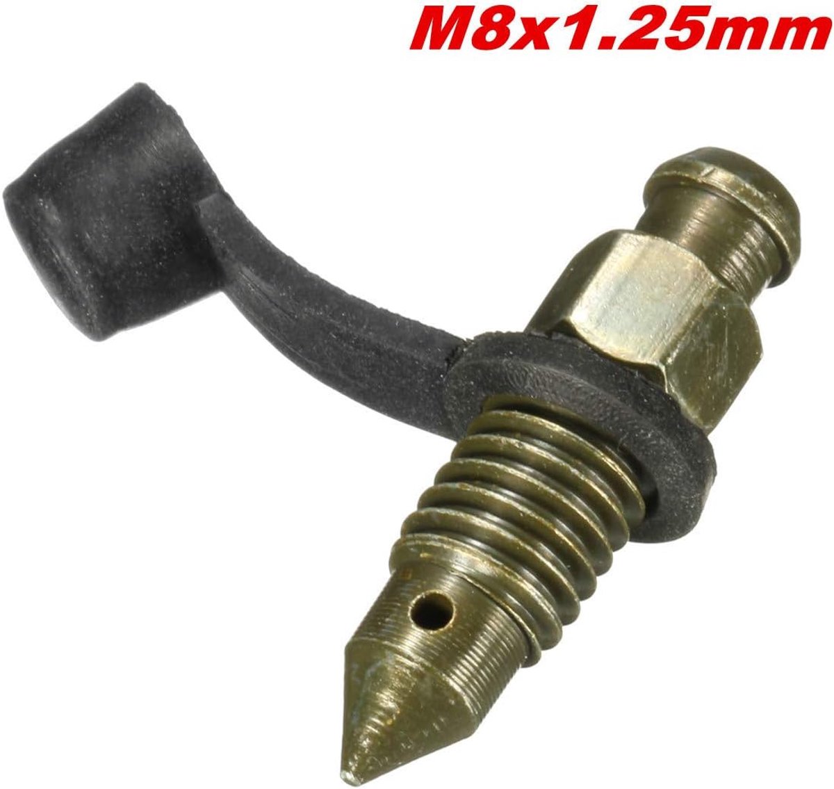 X 1.25mm Remklauw Bloed Schroef Tepel Stofkap Voor Motorfiets
