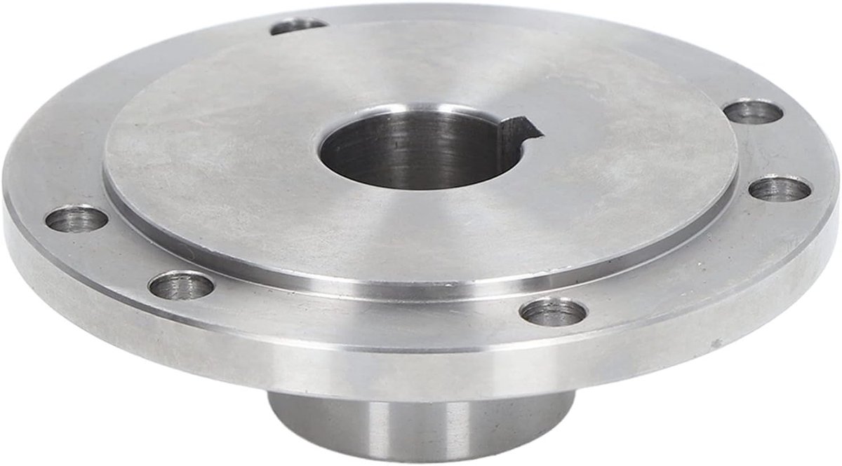125mm Standaardmaat, 6 Montagegaten, Draaibankflens, Glanzende Afwerking, Slijtvast, voor K11-125 K12-125 K72-125, 30mm