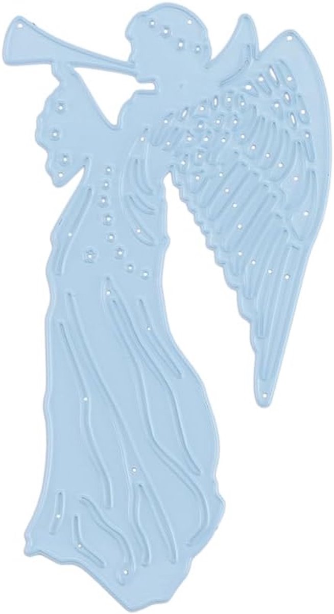Choice Kerst Snijmal - Engel Shape Die van 6,9 x 11,9 cm - Cutting Die voor Kaarten Maken, Kerst, Scrapbooking, Knutselen, DIY