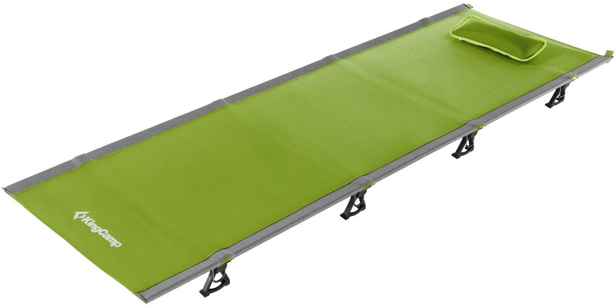 Aluminium veldbed XL Outdoor klik-klapbed - Lichtgewicht campingbed 190 x 64 cm