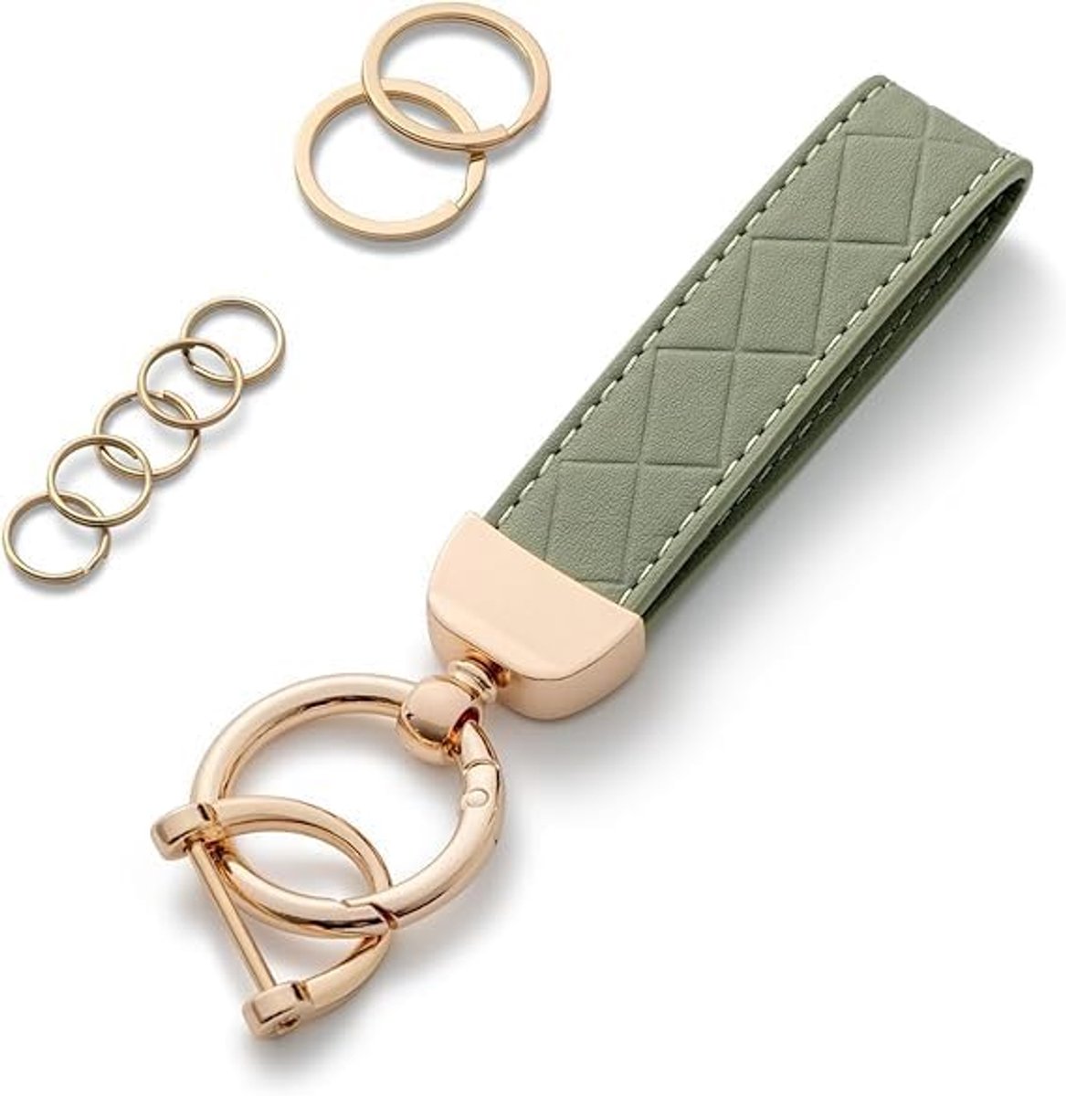 Dames Auto Sleutelhanger Lederen Auto Sleutelhanger