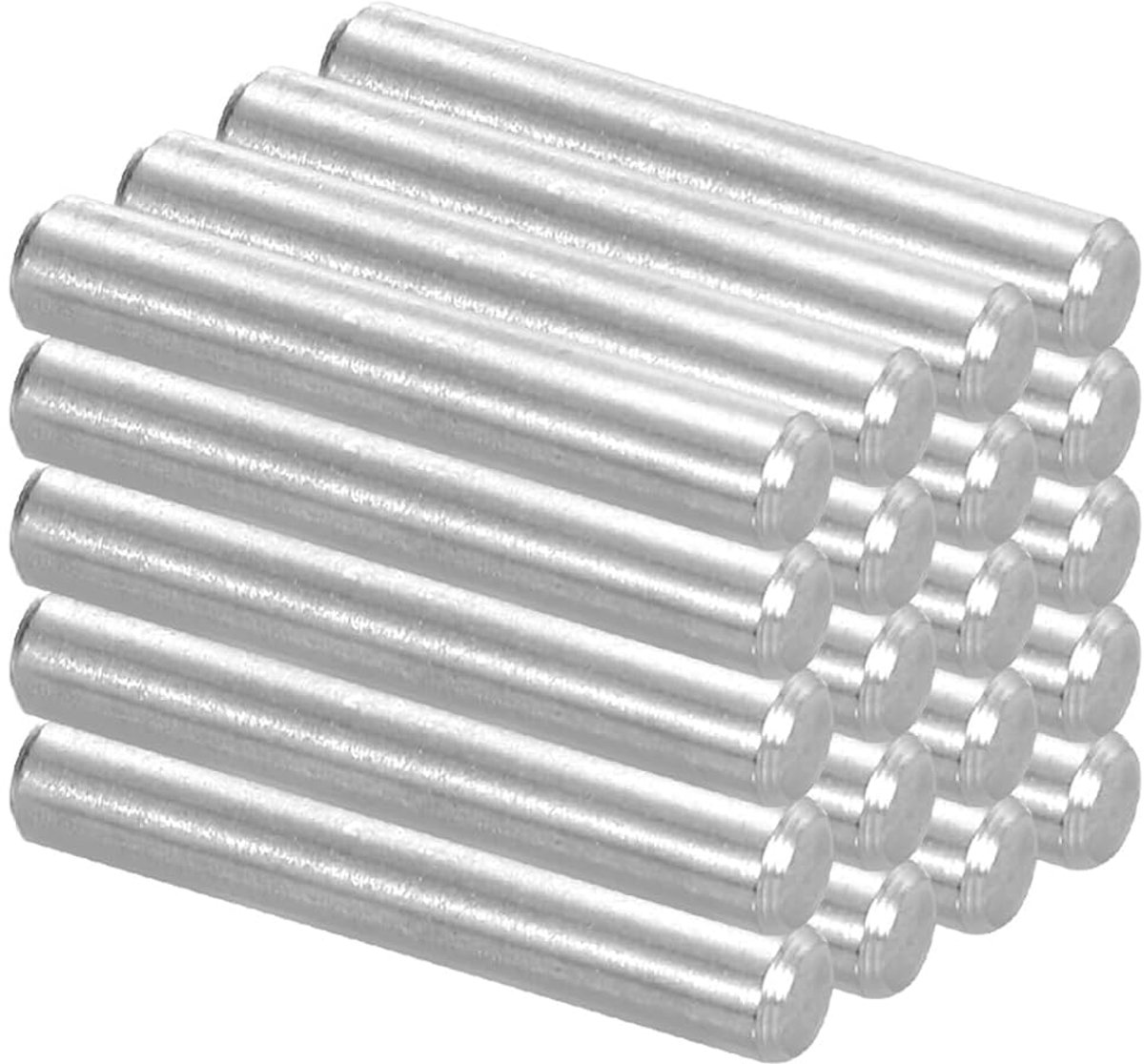 20 stuks 304 spelden van roestvrij staal 5 x 30 mm (3/16 inch diameter) pennen voor planken metaal