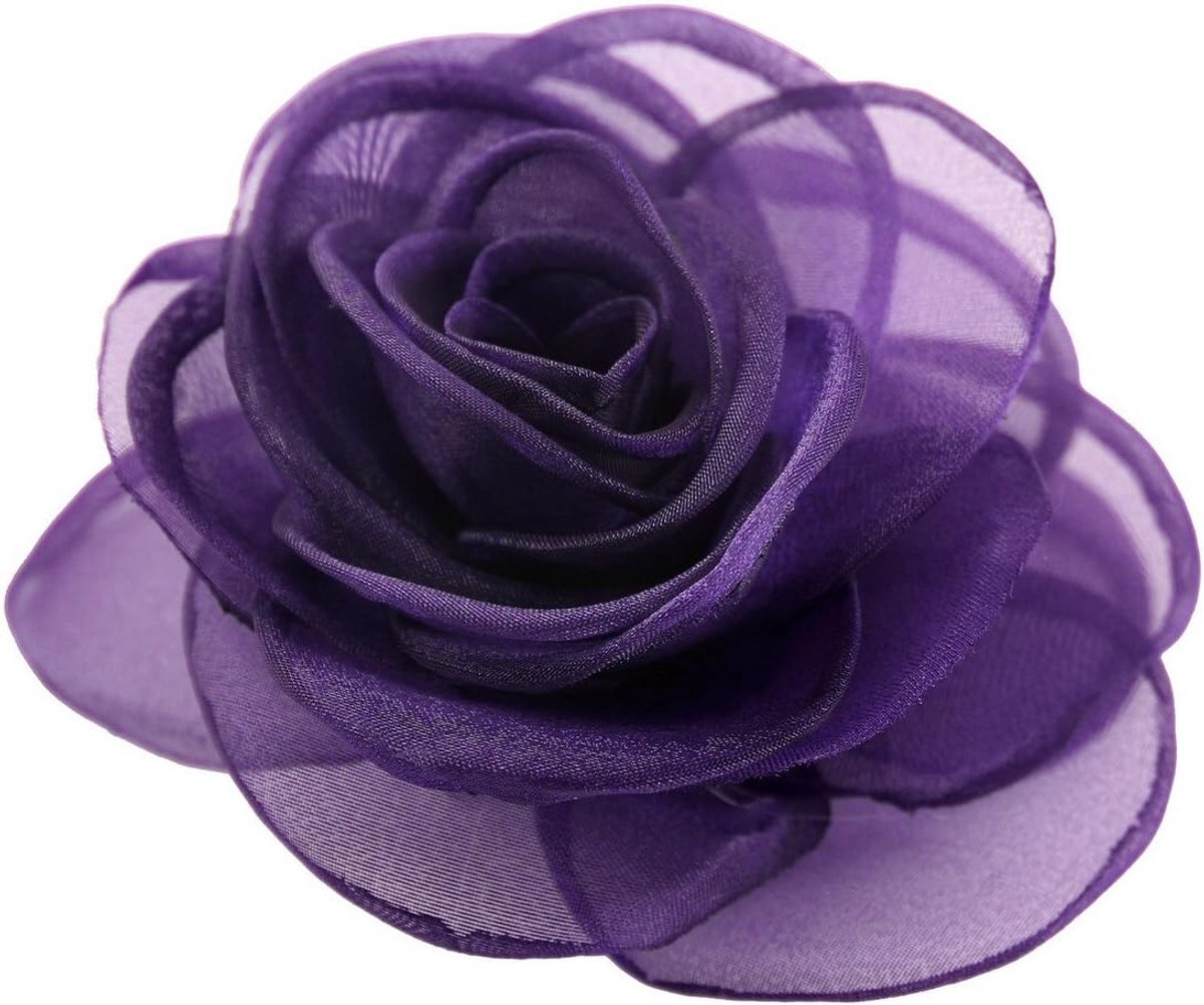 Dames charme bloem haarspeld haarsieraad roos broches