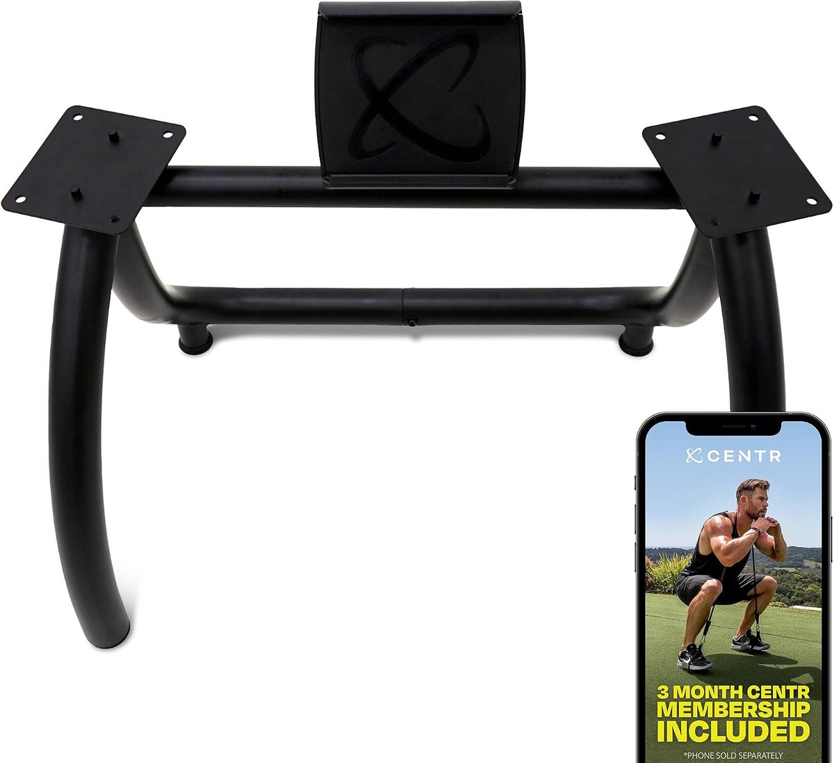 Dumbbell stand verstelbaar 22.7 kg - robuust staal - ergonomische ondersteuning - veilig trainen - SnelShoppen