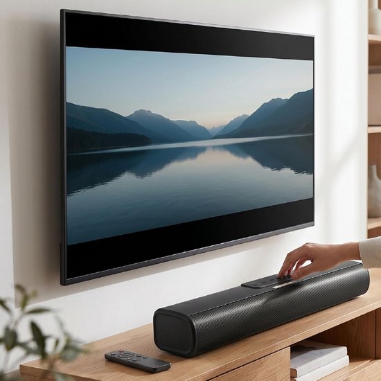 Soundbar voor TV - TV-luidspreker Home Cinema - Film en Muziek - 30W RMS Vermogen — afbeelding 4