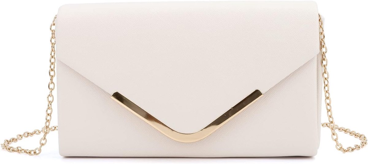 Avondtas dames - faux leren envelop - clutch voor bruid - elegant voor speciale gelegenheden - SnelShoppen