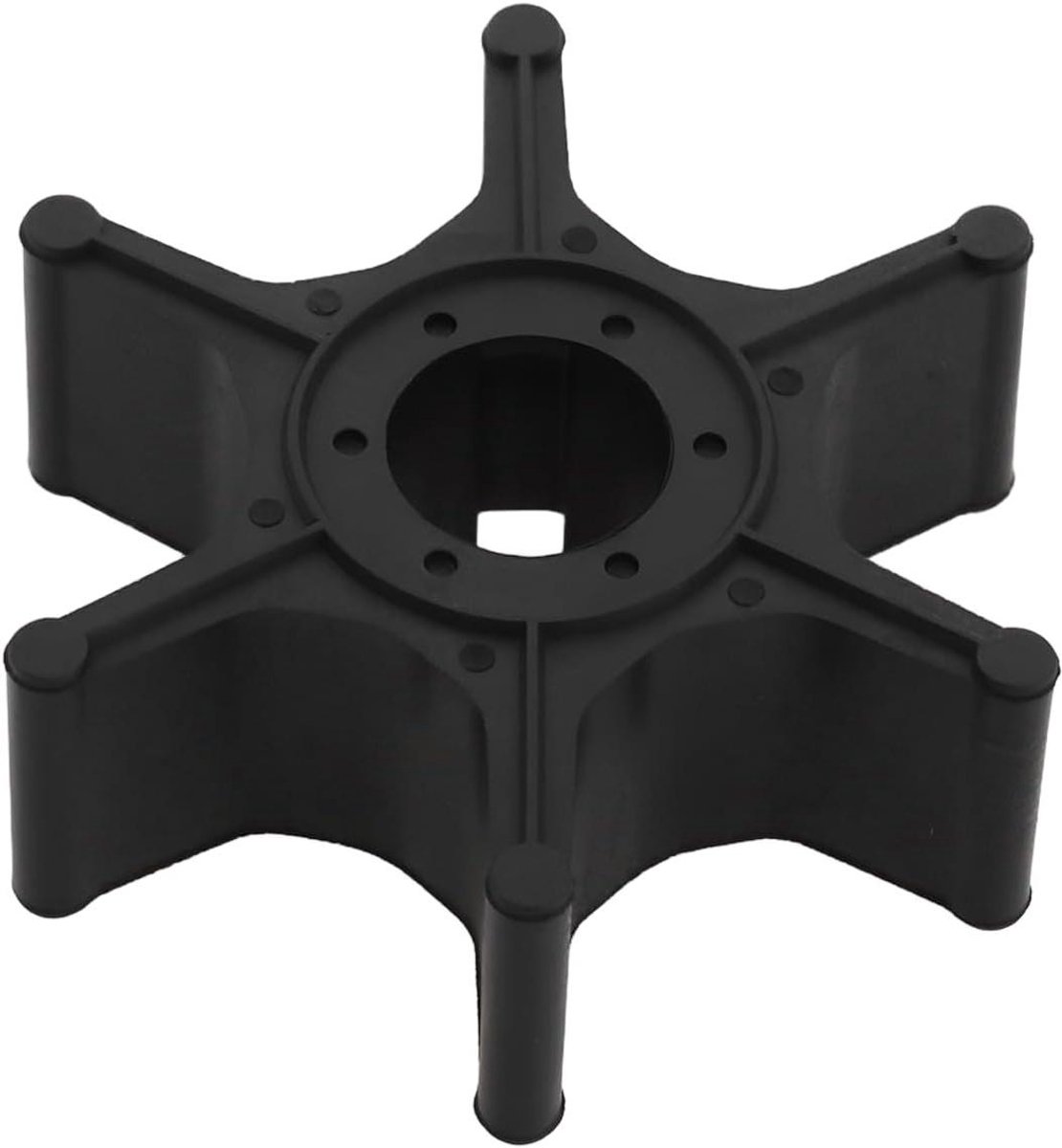Waterpomp Impeller - Reserveonderdeel Bootmotor - Motoronderhoud - Roest- en Slijtvast - 10x13.6x41mm - Zwart
