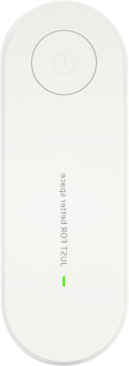 Luchtreiniger Kamerreiniger - Verfrisser Machine - Frisse Lucht Creëren - Intelligente Sensoren - 12.8 x 5.5 x 12.8 cm - Wit