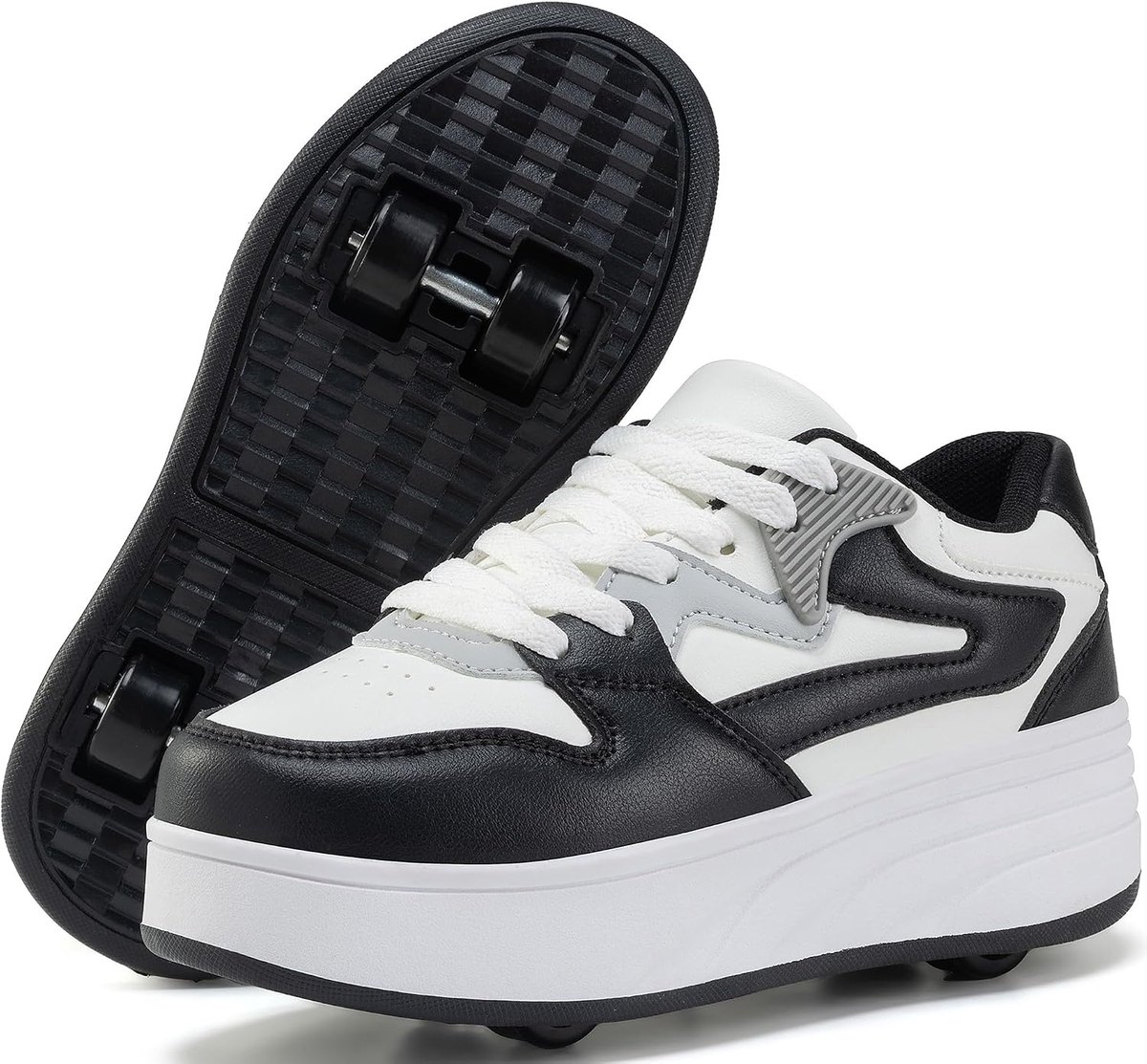 Roller Skates Kinderschoenen voor Jongens en Meisjes - Sneakers met Verwijderbare Wielen - SnelShoppen