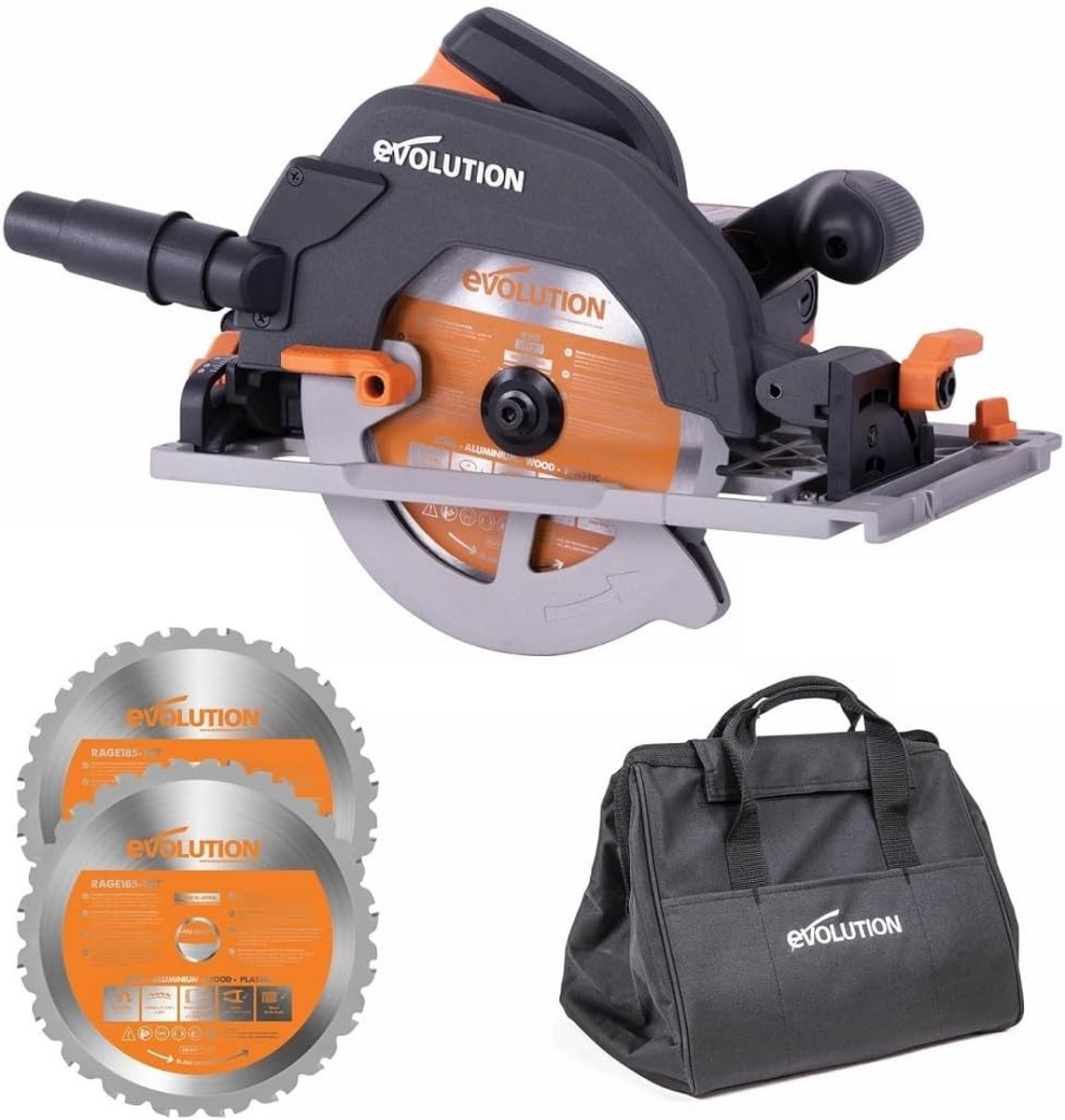 Combopack power tools - R185CCSX met multi-purpose zaagplaat - diepteregeling - perfect voor diverse klussen - ShopVlot