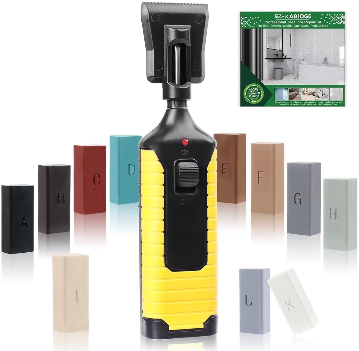 Reparatieset voor Laminaat, Parket & PVC - Harde Was & Houtset - Voor Krassen en Beschadigingen - ShopVlot