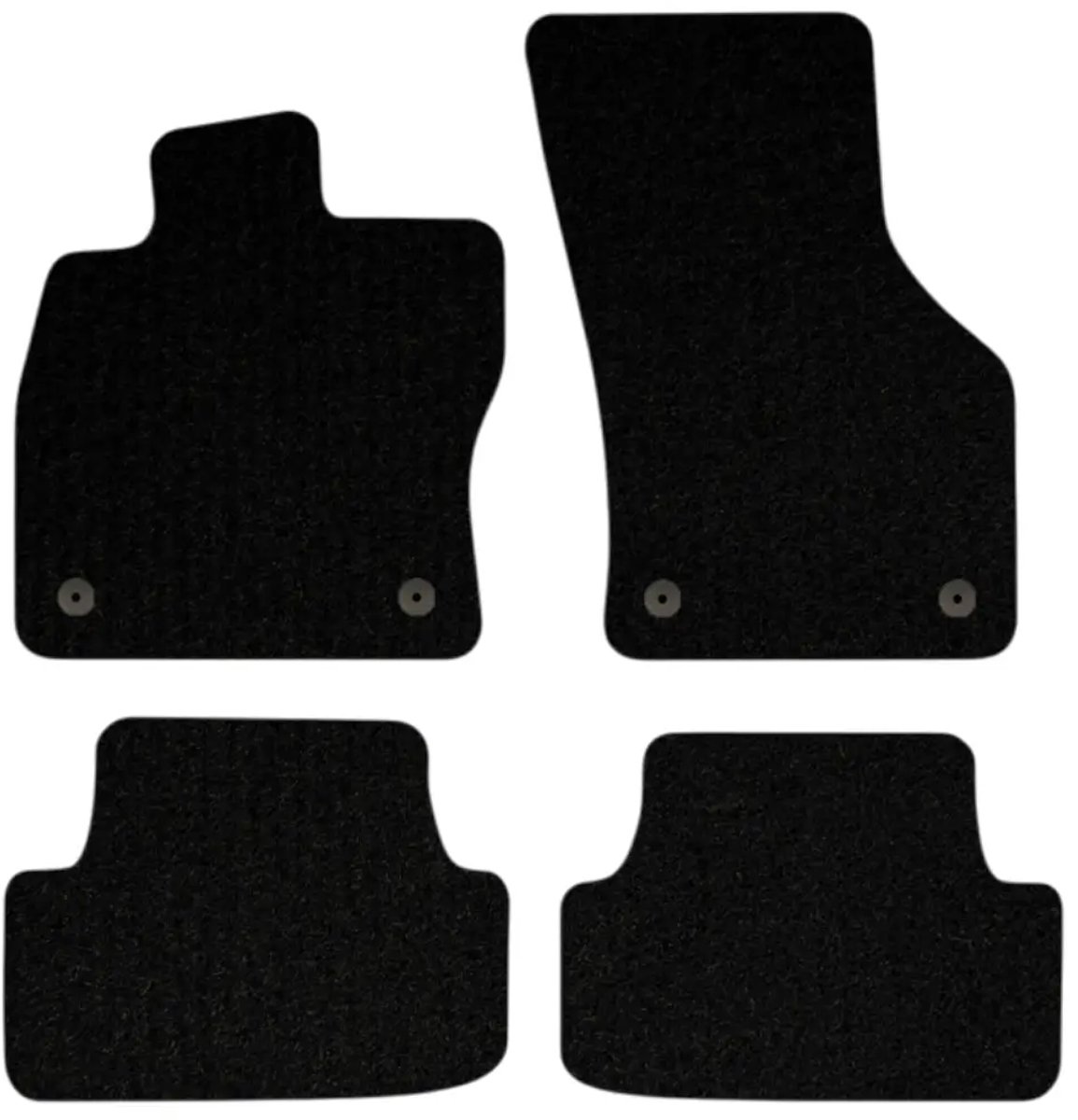 Automatten Volkswagen Golf 8 2020-2026 - Velours - Perfecte pasvorm - 4-delig - Type: Variant/ TSI/eHybrid/TDI