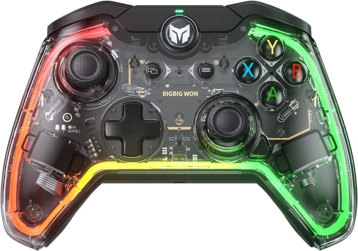 Wired controller - RGB indicator - 6-assige gyroscoop - ideaal voor gaming - ShopVlot