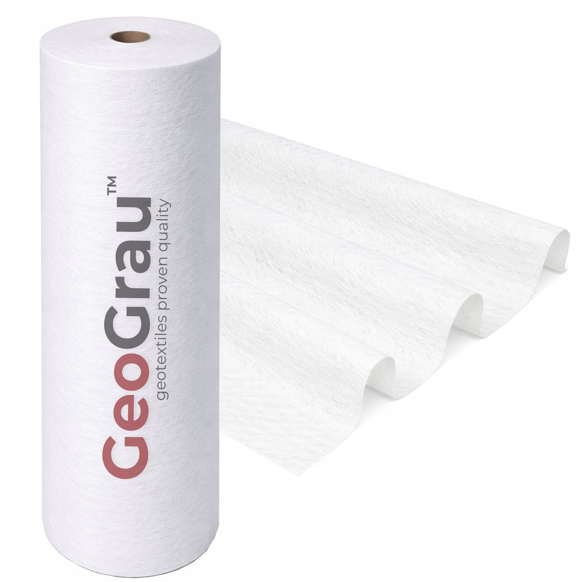 Geotextiel 1x25m 200g Wit - Bodemstabilisatie & Drainage