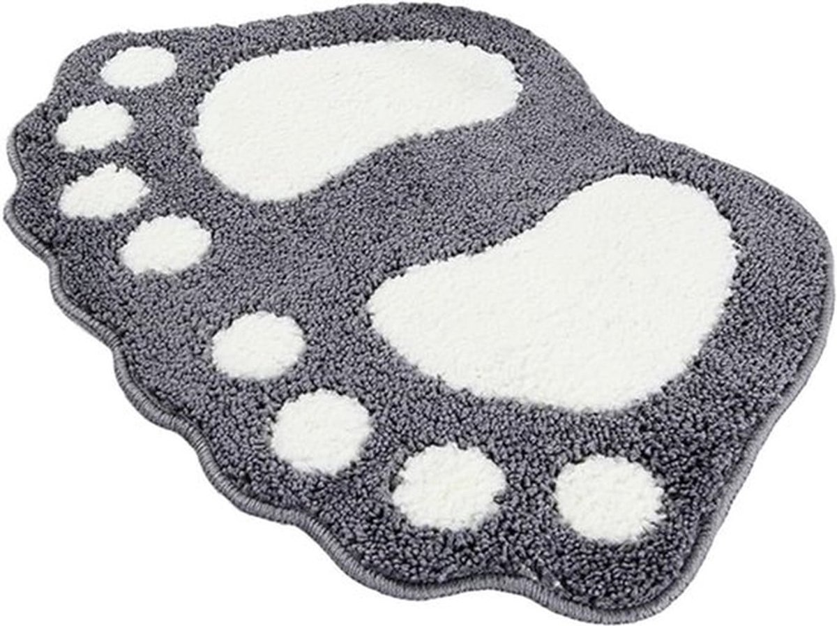 Badkamer Mat - Antislip Douche Mat - Super Absorberend Polyester - Wasmachine Bestendig - 40x60 cm