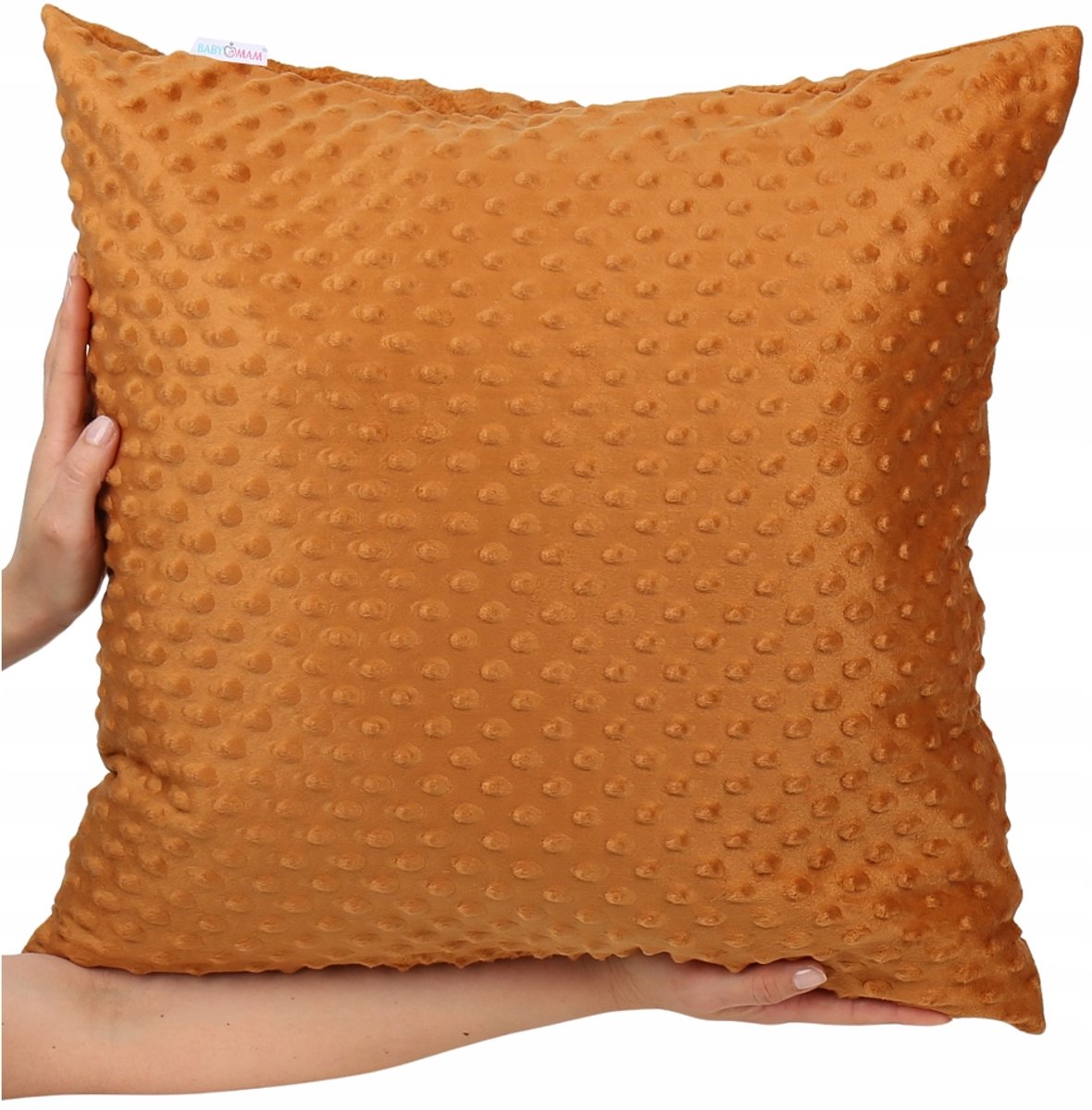 Decoratieve kussenhoes 48x48 cm, minky, diverse kleuren