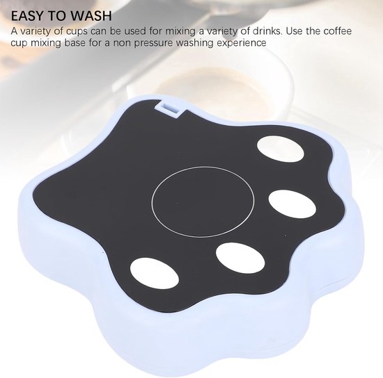 Magnetische Roerder - Roerdermixer Basisplaat - Dranken Mengen - Laag Geluid Trilling - 15 x 15 x 5 cm - Wit — afbeelding 5