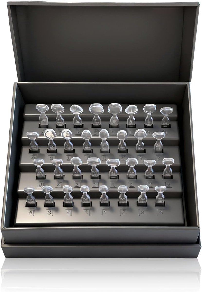 Dental veneer kit 32 stuks - lichtgewicht composiethars - hittebestendig - voor tijdelijke tandherstel - ShopVlot