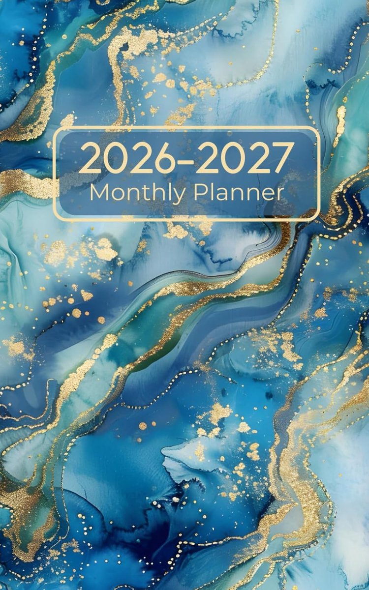 SnelShoppen - 2026-2027 Maandplanner | 24 Maanden van Januari 2026 tot December 2027 | 5x8 Inches | Handige Organiser voor Werk, School en Persoonlijk