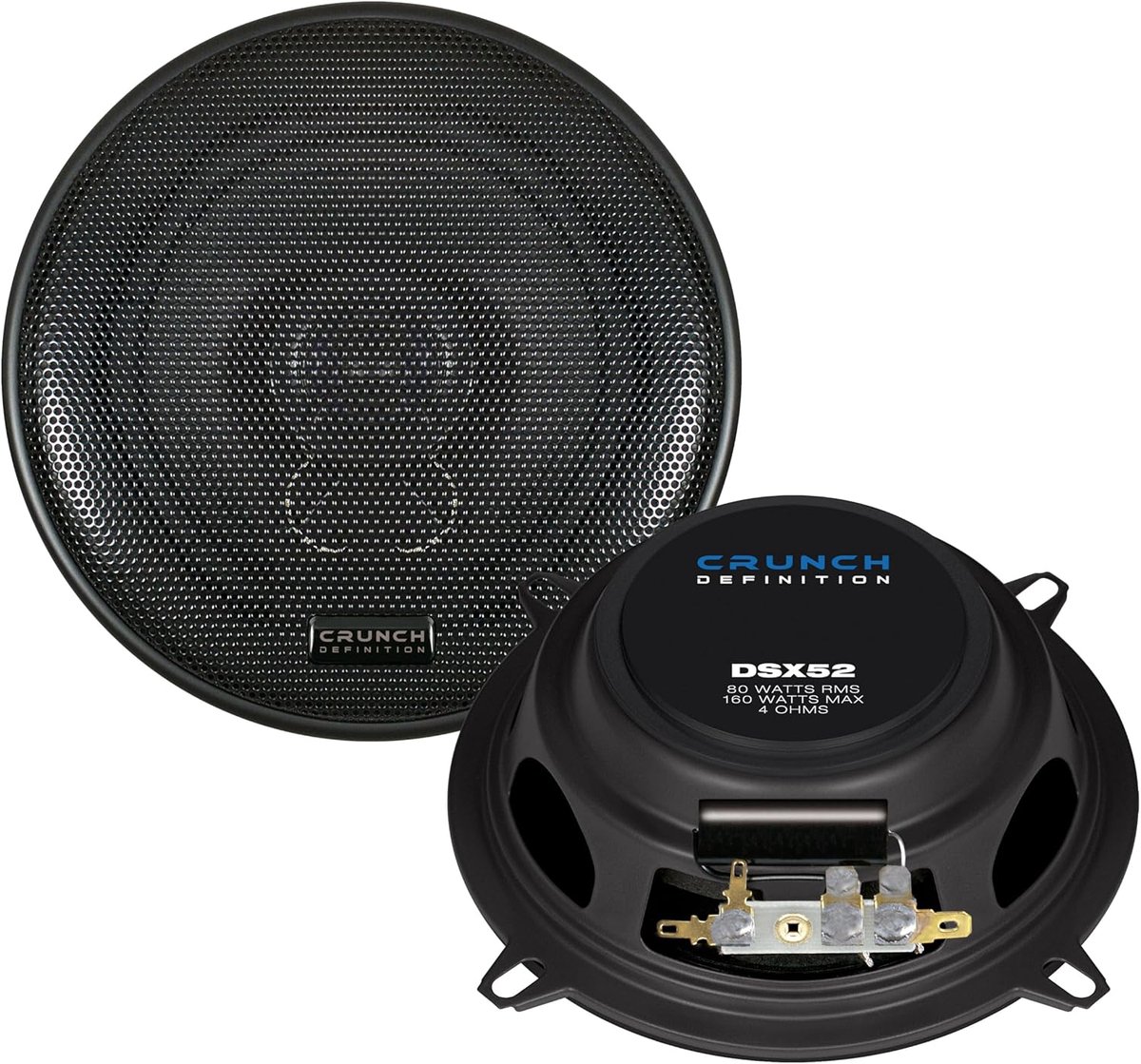 Coaxiale speakers 13 cm - Premium shallow mount - 80 watt RMS - Perfecte geluidskwaliteit - ShopVlot