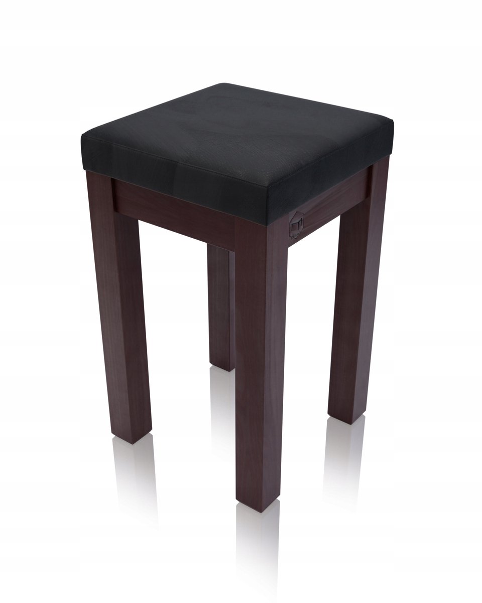 Ergo Keukentabouret - Gestoffeerd, Walnoot Hout