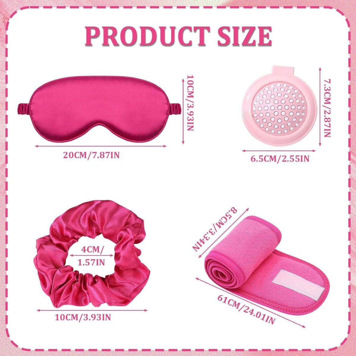 SPA Party Essentials set - 4 oogmaskers - opvallende kleuren - ideaal voor pyjamafeest - ShopVlot
