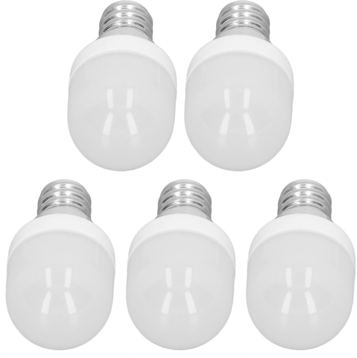 LED-lampen E12-basis 5pcs - 5W 75LM - warm licht - ideaal voor bureaulamp - ShopVlot