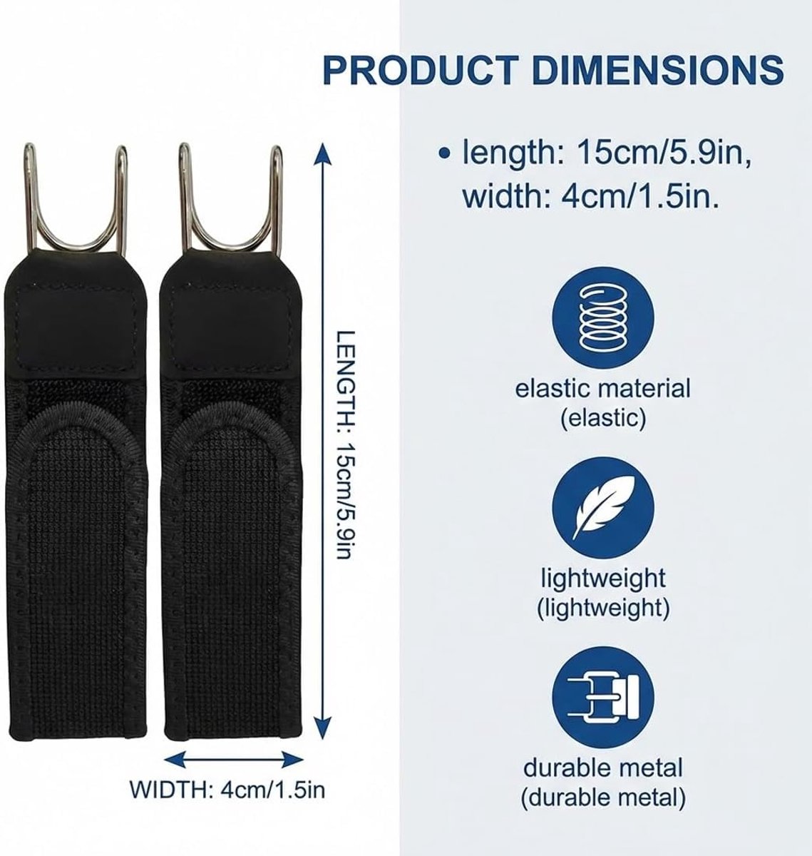 Belt zonder Gesp - Verstelbaar Unisex - Stretch Materiaal - Ideaal voor Vrije Tijd - SnelShoppen