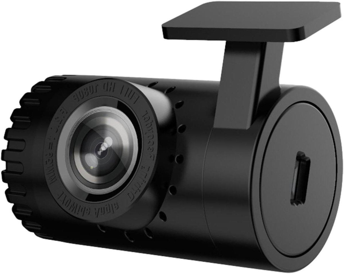 Auto Dashcams - Autocamera Recorder - Veilig Rijden - HD 1080p Nachtzicht - 5.3 x 10 x 5.3 cm - Zwart