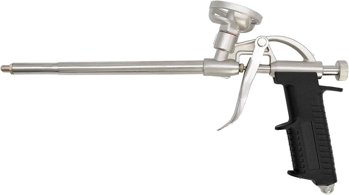 SnelShoppen - PU Foam Gun met Comfort Grip - Precisie Dosering voor Montageschuim & Isolatieschuim - Geschikt voor Fonteinschuim en Raamschuim - Duurz