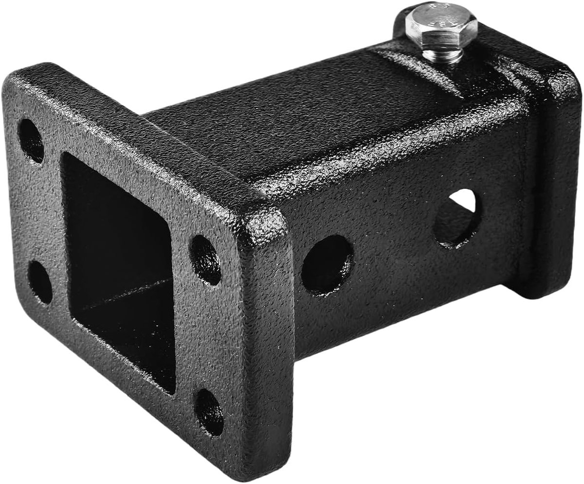 ontvanger, 2 inch bout on ontvanger buis uit gegoten staal eendelig massief, model A voor aanhanger, pick-up, vrachtwagen, bestelwagen, ATV, tractor