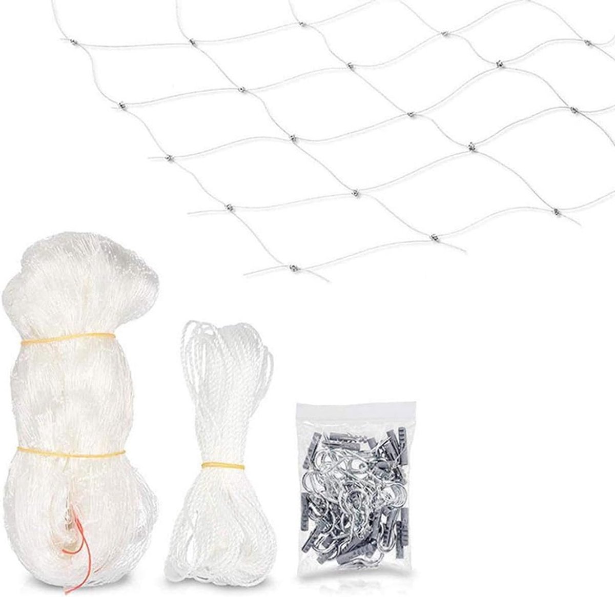 Guards Kattennetten 6 X 3 M Plastic Nylon Draadbeschermers Veiligheid Valbeschermingsnetten voor katten?; Huisdier om balkonramen te beveiligen