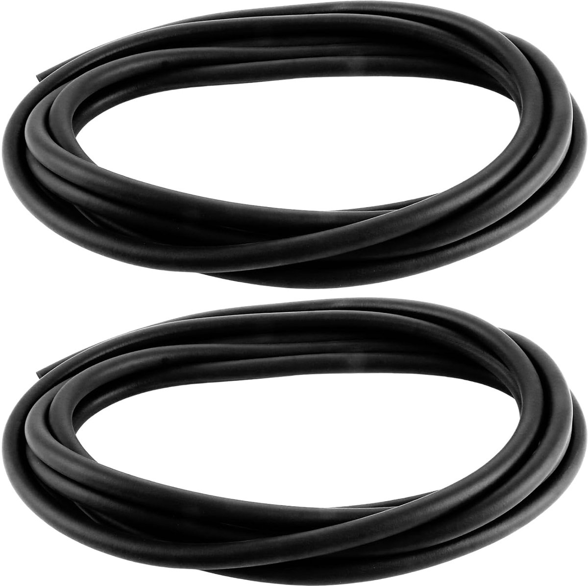 2 stuks PE-rond koord, 13 mm x 5 m, zwart, voegenafdichtingstape voor deuren, ramen, voegenvuller, afdichtkoord, rond EPDM-voegvulprofiel voor het afdichten van naden van ramen, muren en