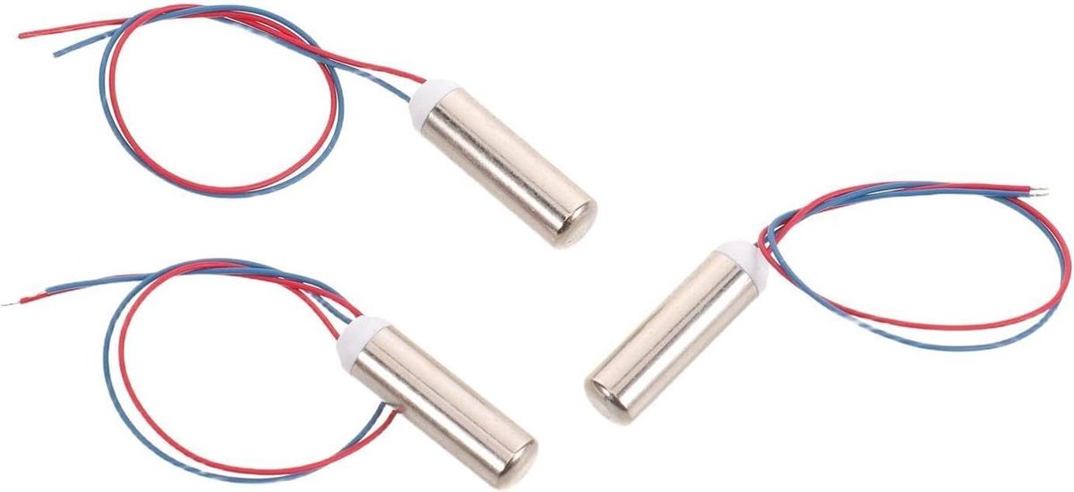 Elektrische Tandenborstel Motor - Micro Vibratiemotor - Schoonheidsapparaten Reparatie - Waterdicht Ontwerp - 2.5 cm - Zilver