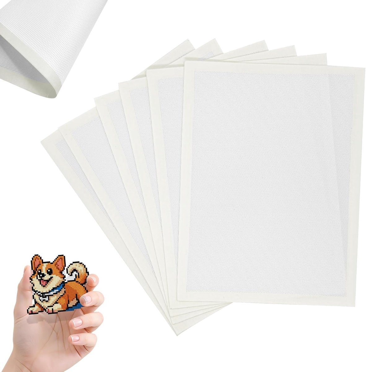 Strijkdoek voor Kralen - Herbruikbaar Strijkpapier - Beschermt Strijkijzer en Werkoppervlak - SnelShoppen