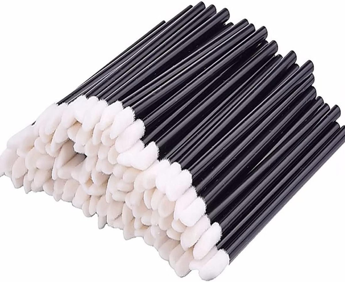 Eyelash Brushes 100 stuks - Wegwerpapplicator - Micro Brushes - Perfect voor wimperextensions - SnelShoppen