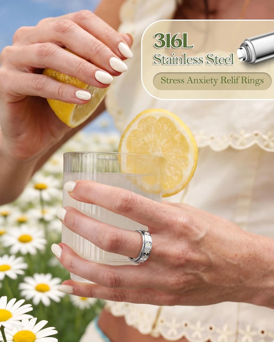 Anti-angst spinner ringen fidget band