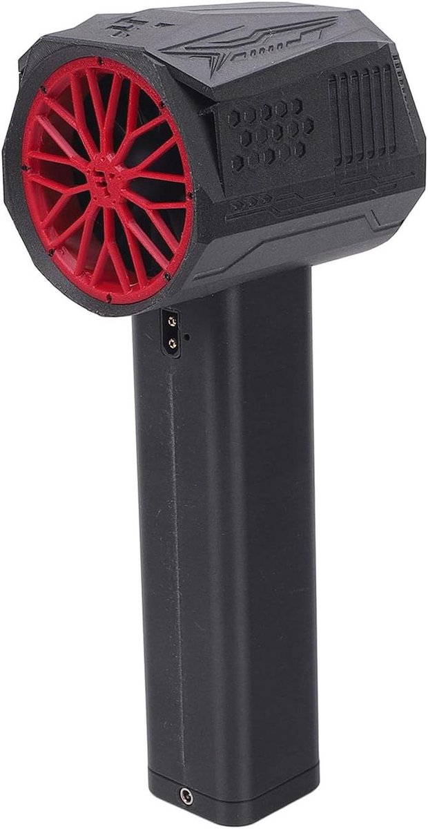 Elektrische Luchtdoek - Turbo Ventilator - Werkplaats Reinigen - Borstelloze Motor - 32000 mAh Batterij - Roestvrij Staal