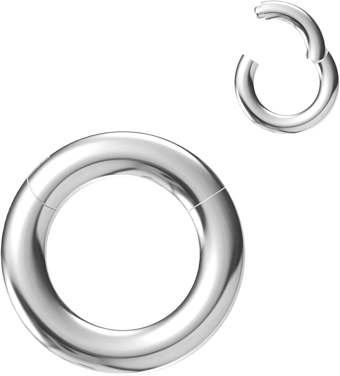 316L chirurgisch staal glitter microdermale piercing ankertopjes