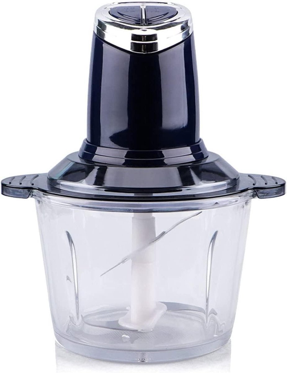Gehaktmolen Keukenmachine - Voedselblender Chopper - Ingrediënten Fijnmalen - Krachtige 500W Motor - 3 Liter Kom - Marineblauw
