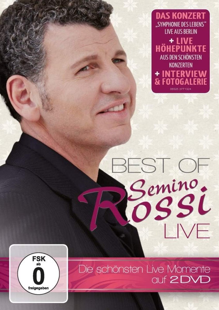 Live album Semino Rossi - Best Of - emotionele optredens - onvergetelijke muziek - ShopVlot