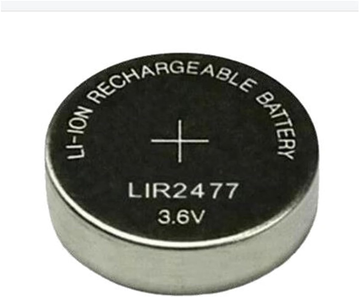 Oplaadbare knoopcel LIR2477 - Vervangt CR2477 - 200 mAh - Duurzaam alternatief voor batterijen - ShopVlot