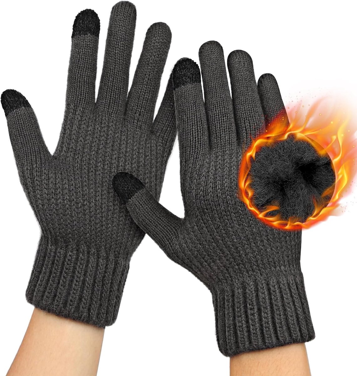 Winterhandschoenen voor mannen en vrouwen - thermisch - touchscreen - comfortabel warm - ShopVlot