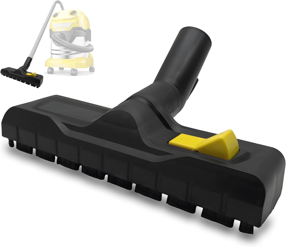 Vloerdüse voor Kärcher WD2 WD3 WD4 WD5 WD6 - universele nozzle - nat en droog reinigen - krachtige stofabsorptie - ShopVlot