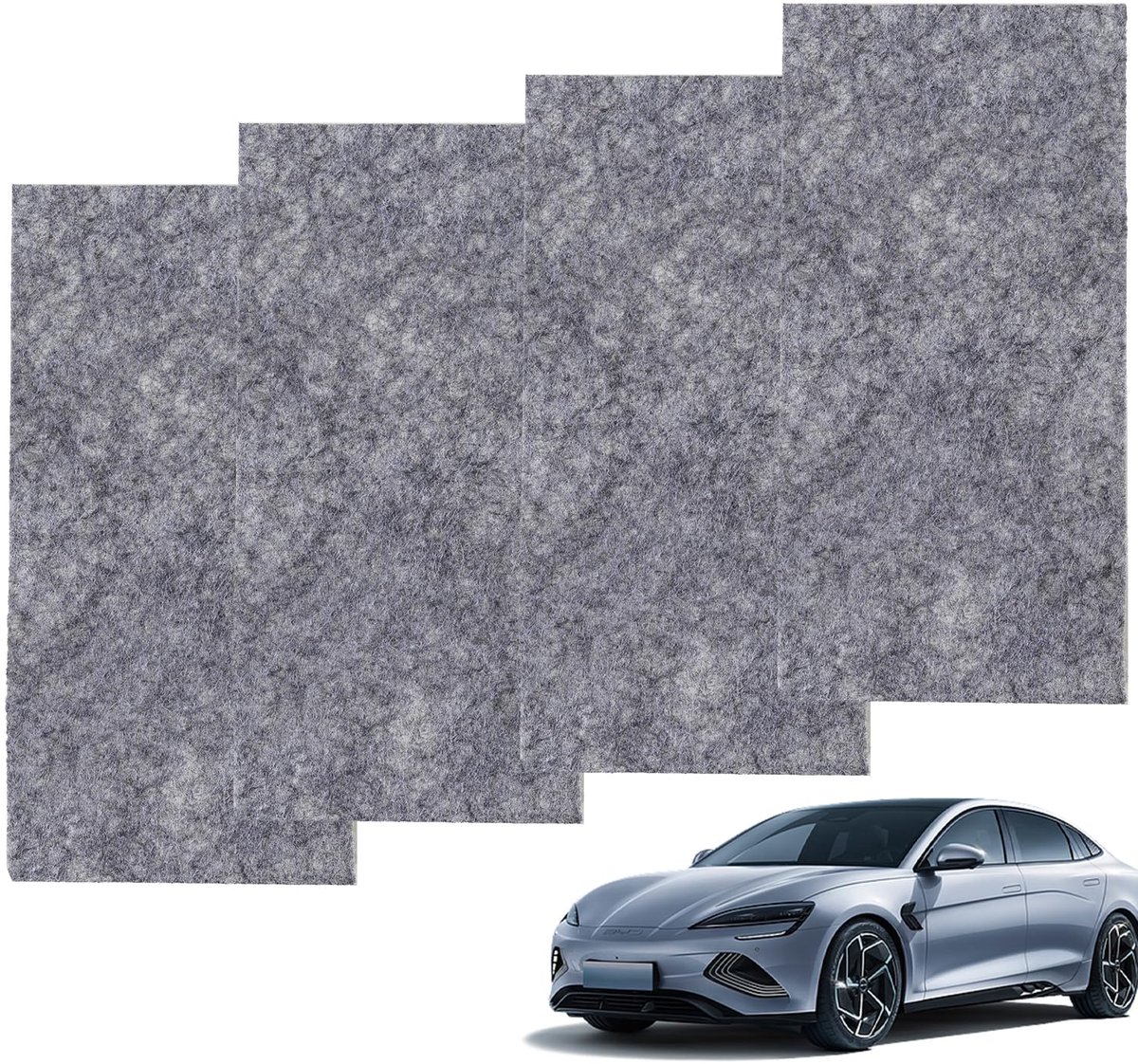 Nano Sparkle Cloth 4 stuks - Nano Magic Doek - Krassenherstellend - Effectief voor autolak - ShopVlot