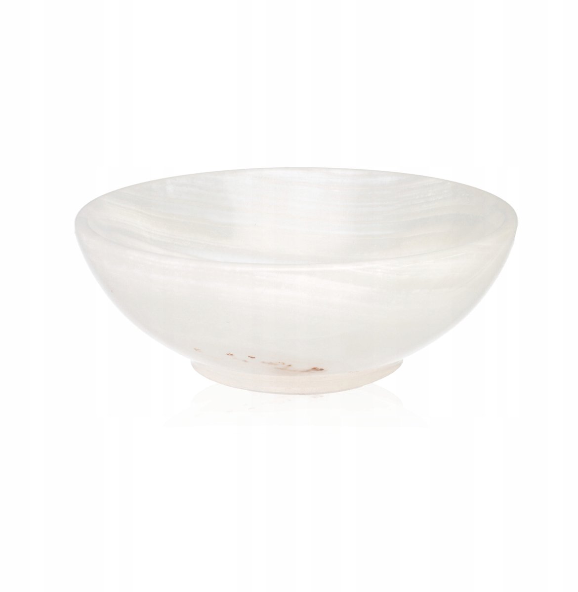 Merkloos Unieke Onyx Steen Kom - Decoratief & Handgemaakt - Ø 10 cm