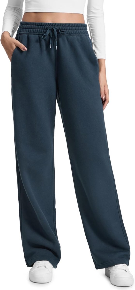 Sweatpants voor dames 28 inch - Katoen fleece binnenkant - Rechte pijpen - Comfortabel voor elke dag - ShopVlot