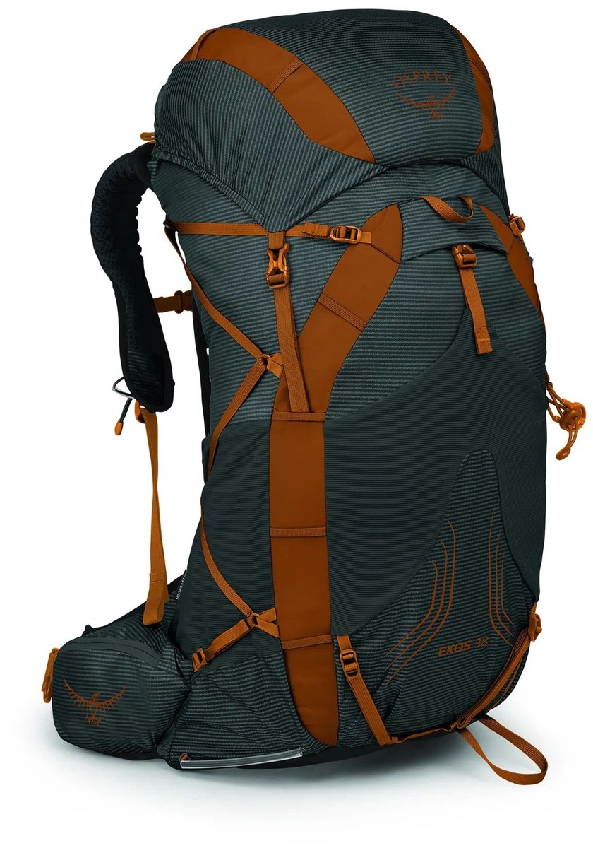 Osprey Exos 38 Dark Charcoal dark charcoal M